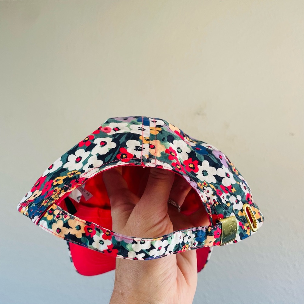 Ann Taylor Floral Baseball Hat - Picture 3 of 7
